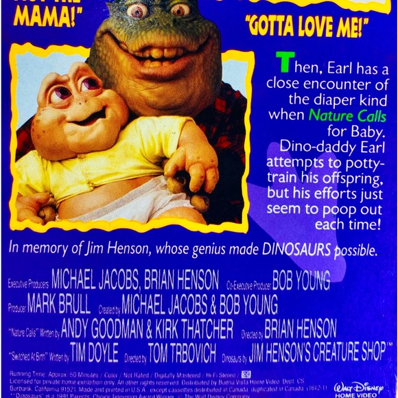 Teenage Mutant Ninja Turtles and Dinosaurs VHS Cassettes - Picture 9 of 9